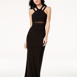 Emerald Sundae Black Gown Dress Size Small